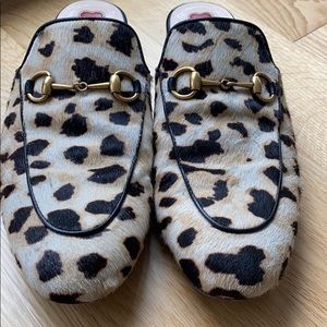Cheetah Gucci Slides